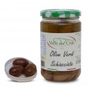 Olive Verdi Schiacciate in olio d'oliva