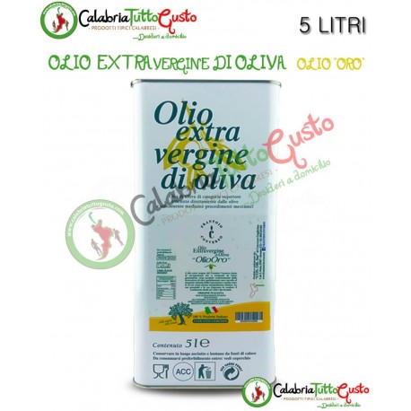 Olio Extra Vergine d'oliva 5 LITRI