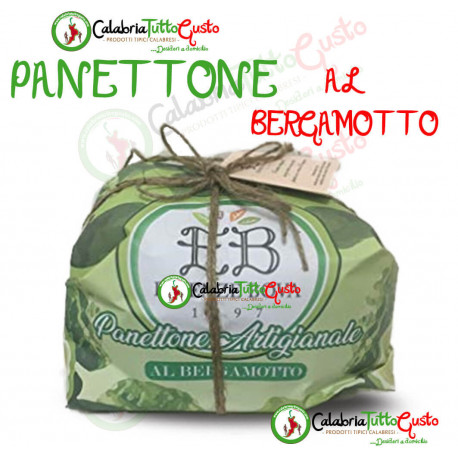 Panettone Artigianale alla Crema di Bergamotto - Peso 1kg